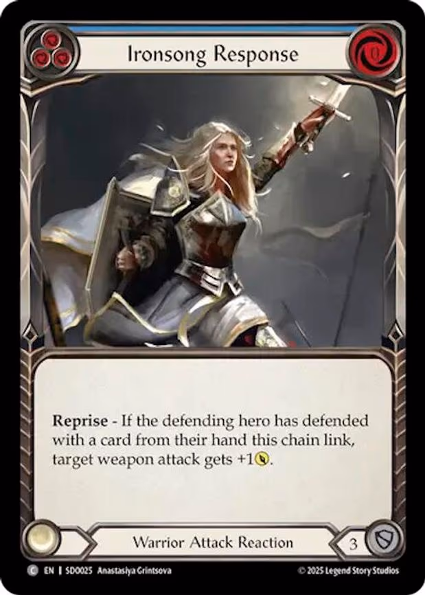 Ironsong Response (Blue)