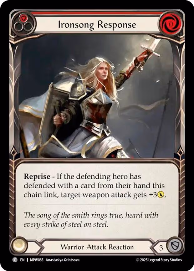 Ironsong Response (Red) - Common (MPW085)