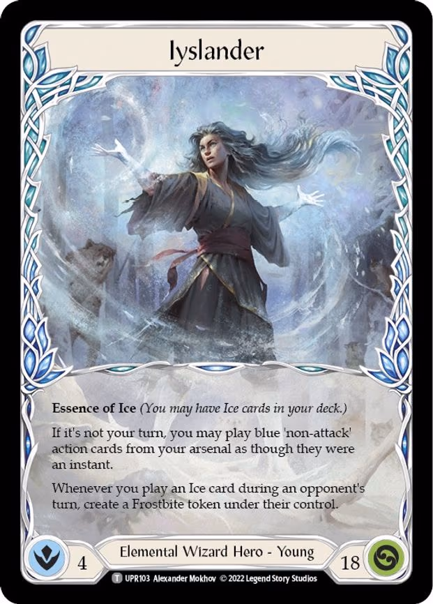 Iyslander // Searing Emberblade - Token (UPR103//UPR046)