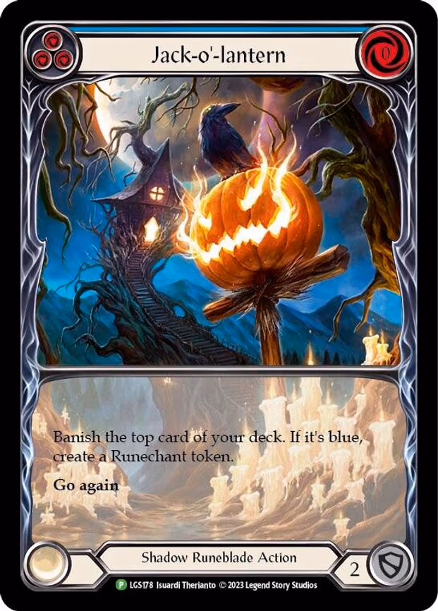 Jack-o'-lantern (Blue) - Promo (LGS178)