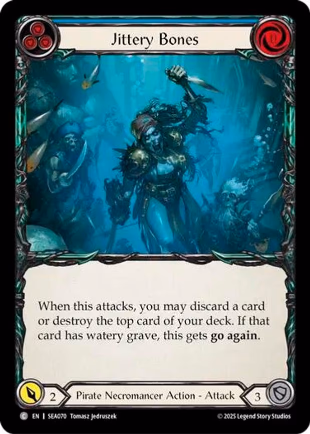 Jittery Bones (Blue)