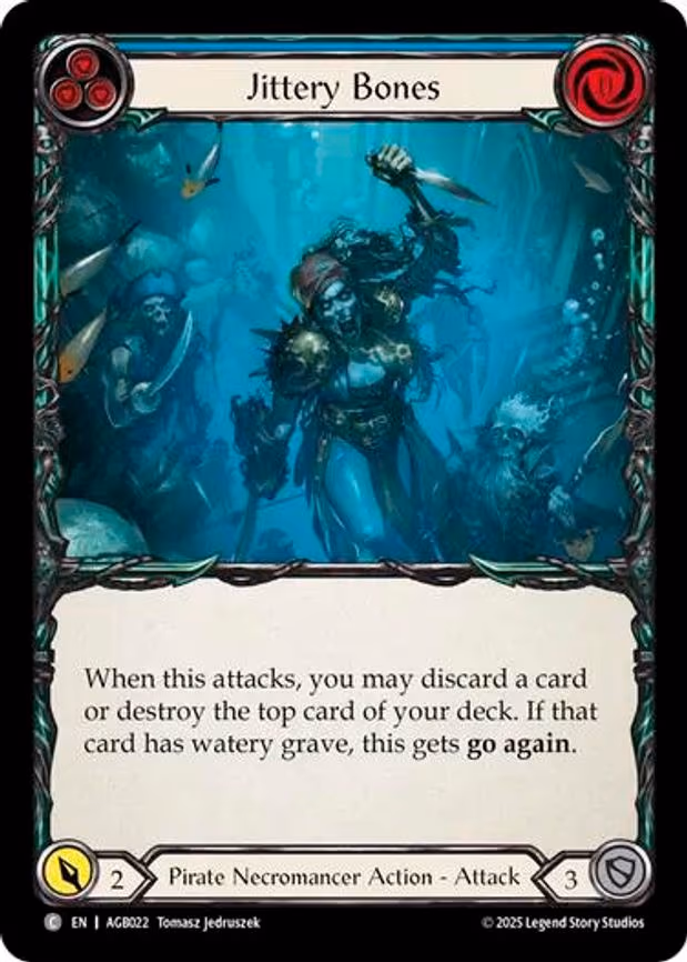 Jittery Bones (Blue)