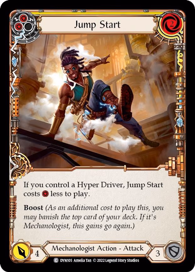 Jump Start (Yellow) - Common (DYN105)