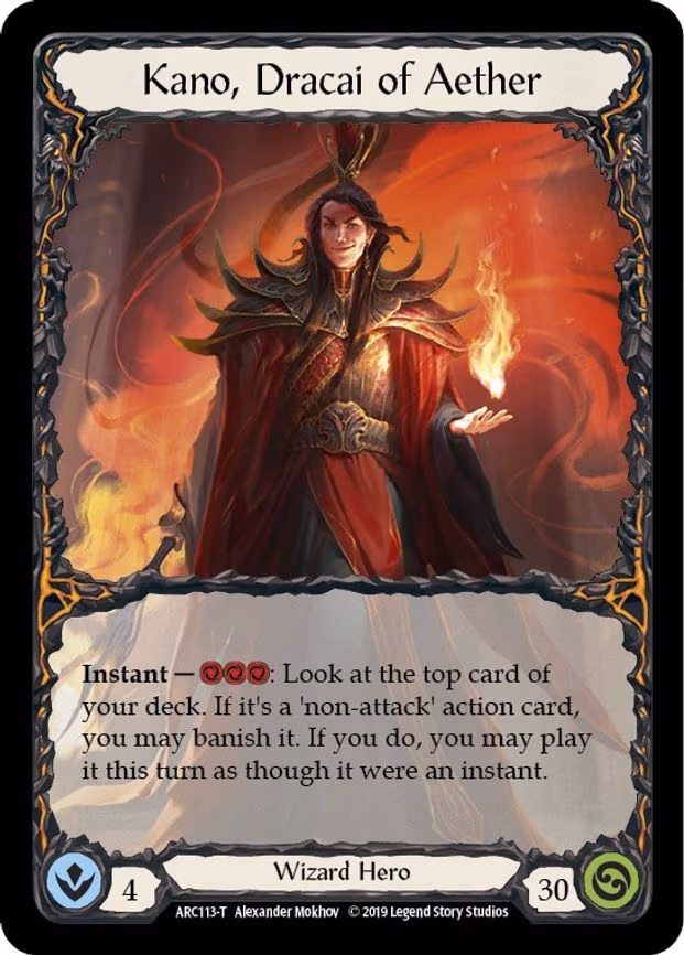 Kano, Dracai of Aether // Teklo Plasma Pistol - Token (ARC113 // ARC003)