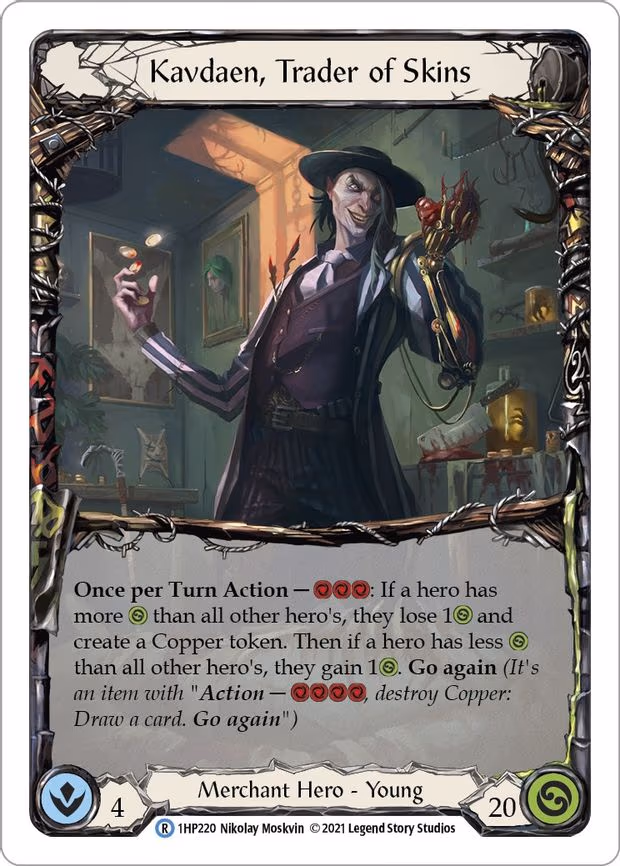 Kavdaen, Trader of Skins - Rare (1HP220)