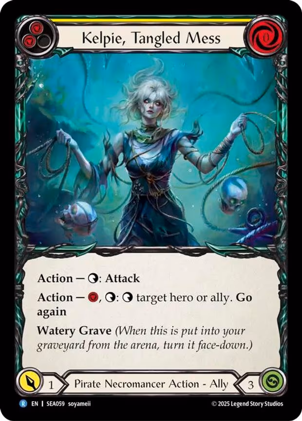 Kelpie, Tangled Mess - Rare (SEA059)