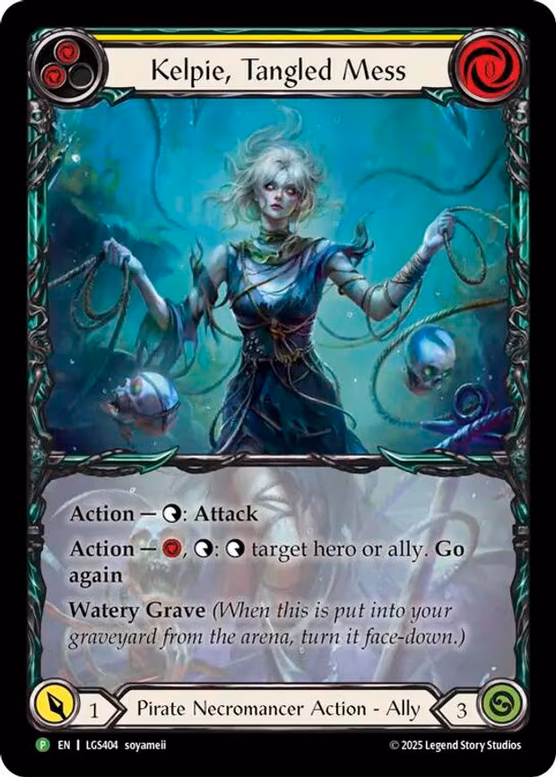Kelpie, Tangled Mess - Promo (LGS404)