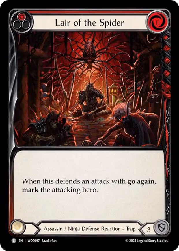 Lair of the Spider (Red)