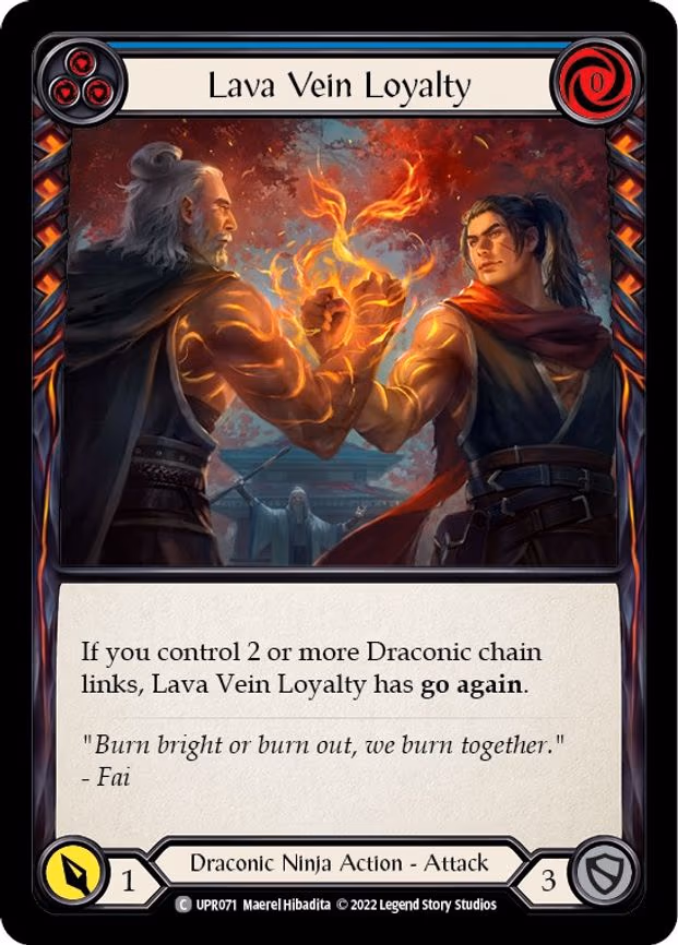 Lava Vein Loyalty (Blue)