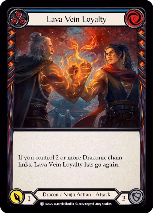 Lava Vein Loyalty (Blue)