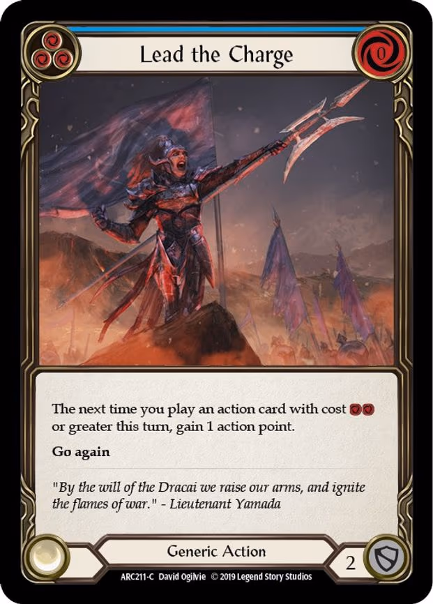 Lead the Charge (Blue) - Common (ARC211)