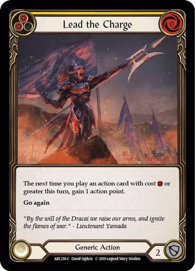 Lead the Charge (Yellow) - Common (ARC210)