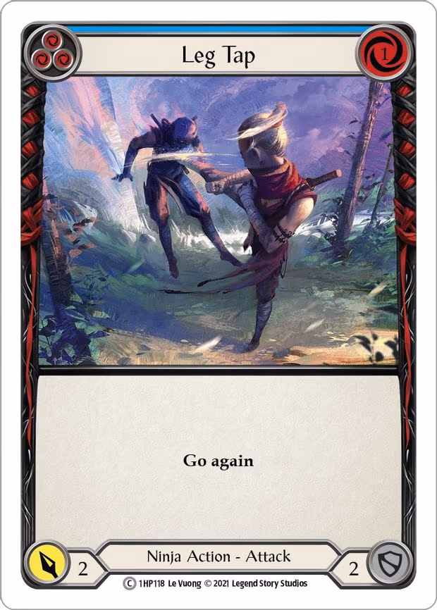 Leg Tap (Blue) - Common (1HP118)