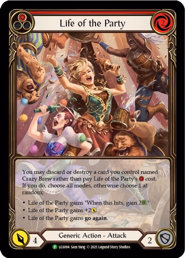 Life of the Party (Red)