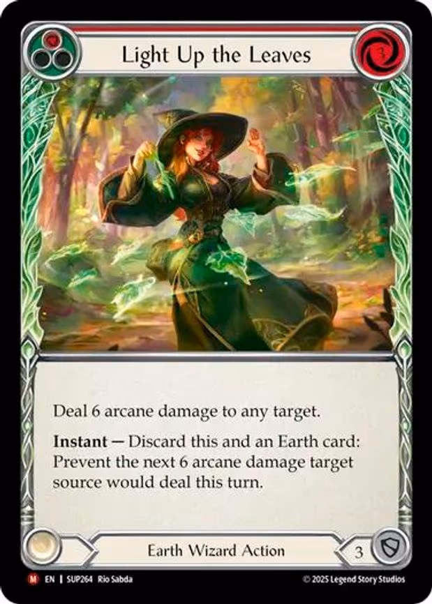 Light Up the Leaves (Red) - Majestic (SUP264)
