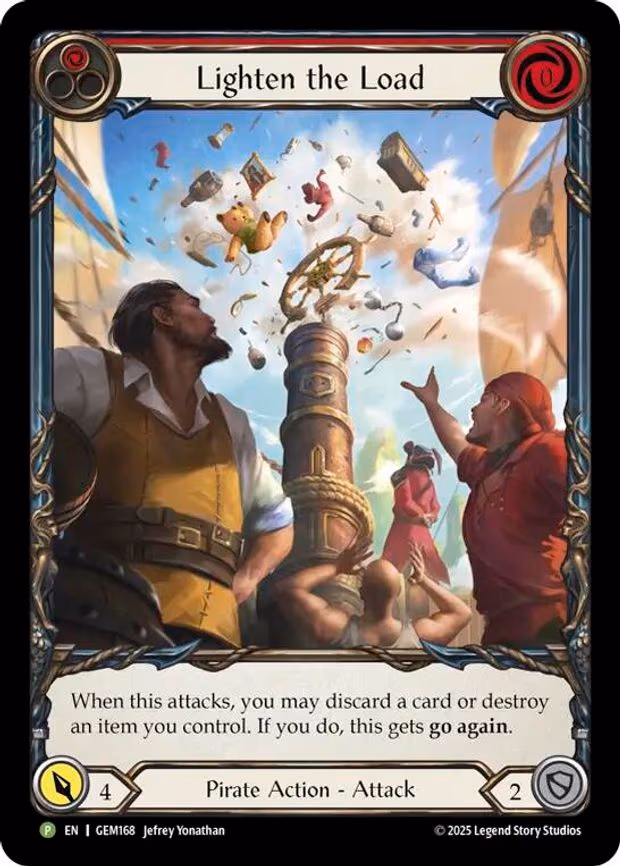 Lighten the Load (Red) - Promo (GEM168)
