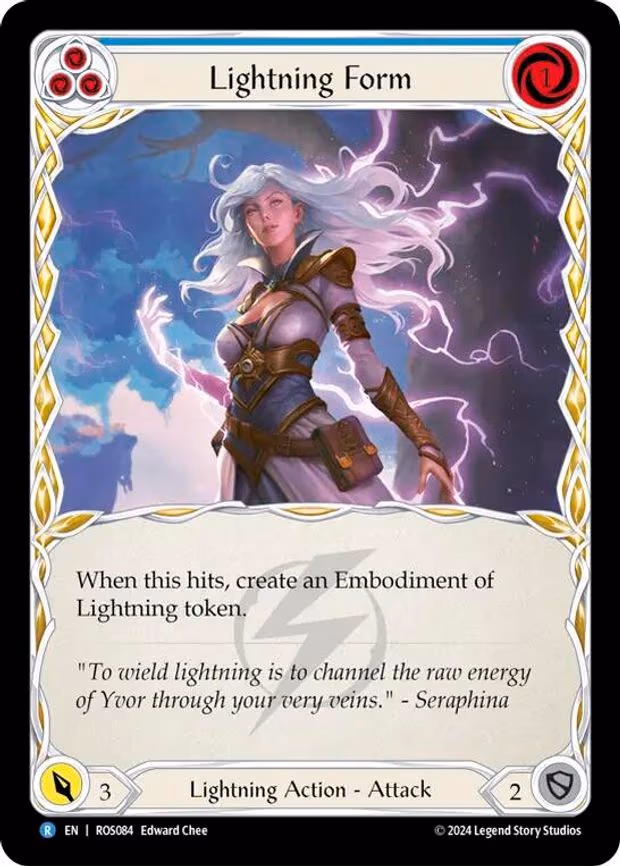 Lightning Form (Blue) - Rare (ROS084)