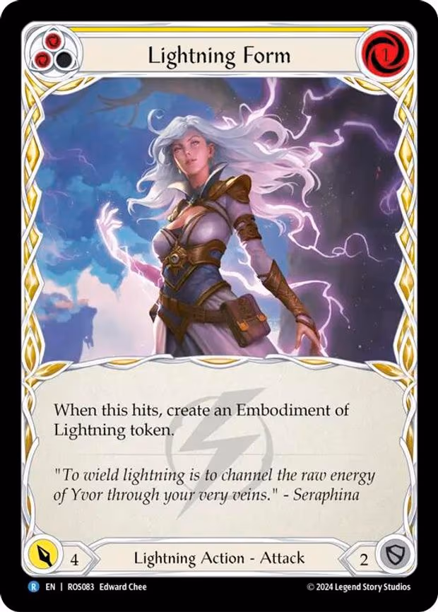 Lightning Form (Yellow) - Rare (ROS083)