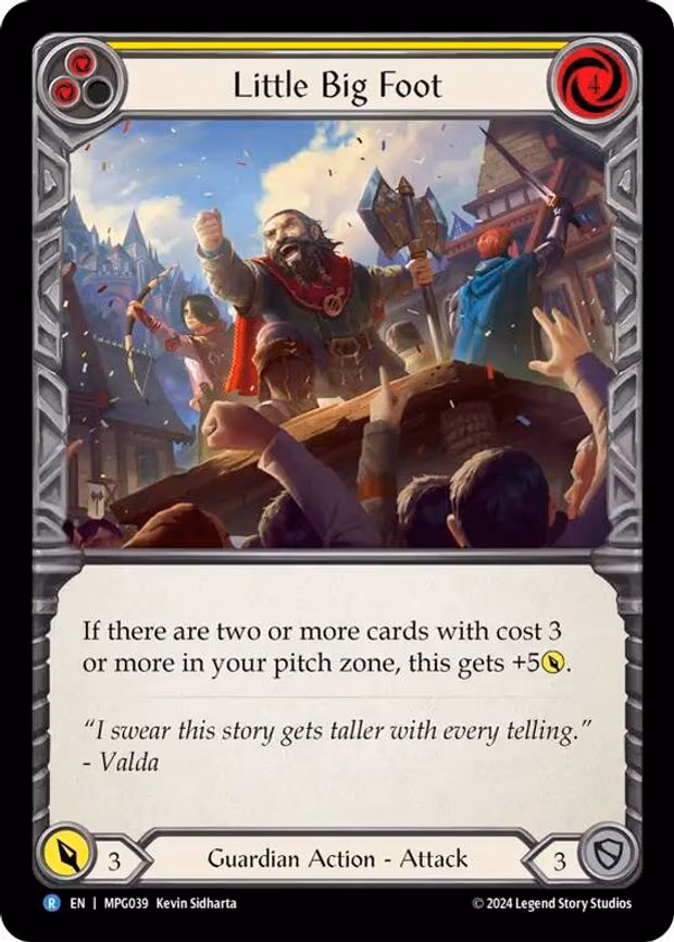 Little Big Foot (Yellow) - Rare (MPG039)
