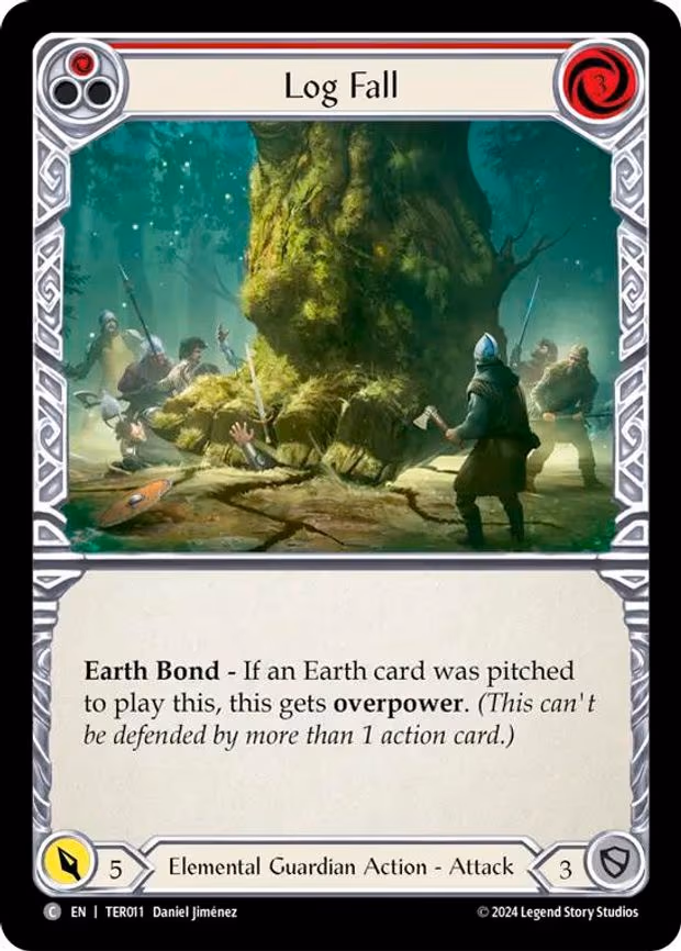 Log Fall (Red) - Common (TER011)