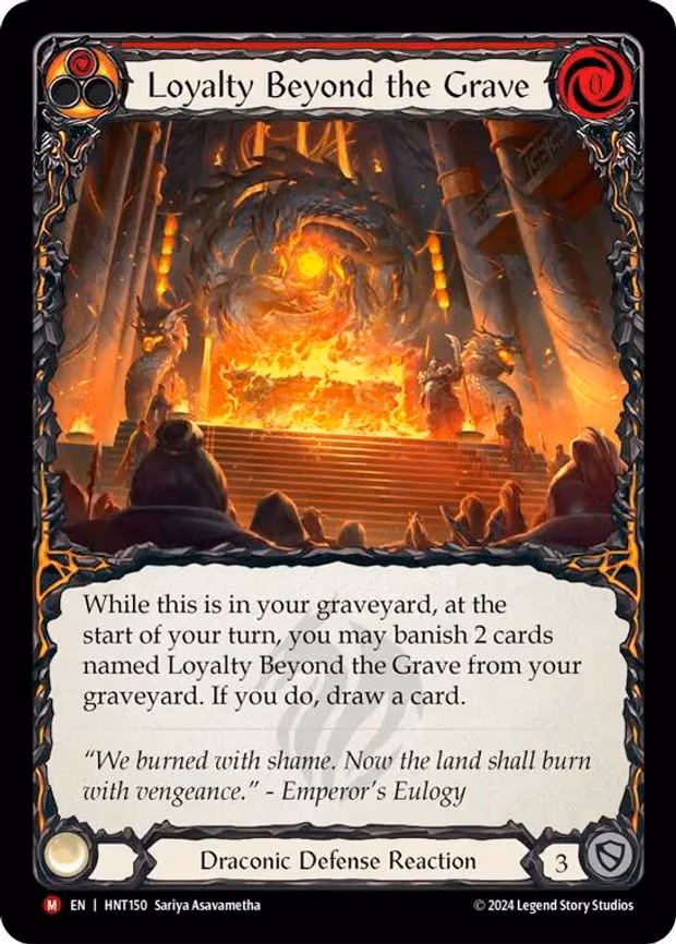 Loyalty Beyond the Grave - Majestic (HNT150)