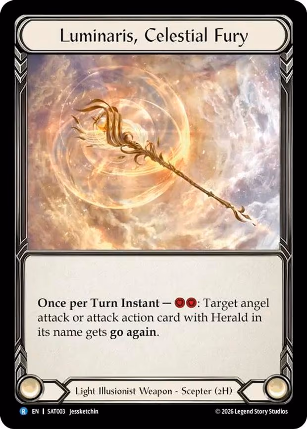 Luminaris, Celestial Fury - Rare (SAT003)