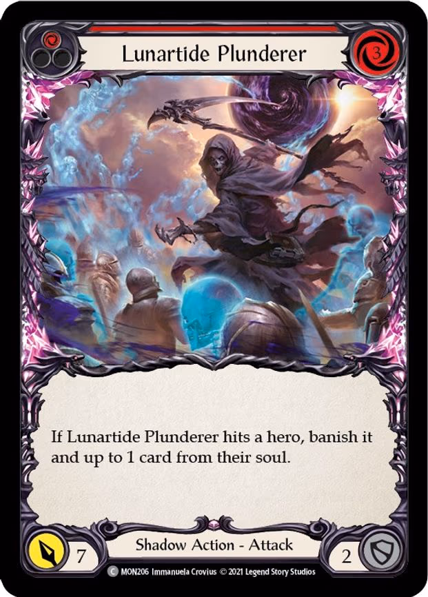 Lunartide Plunderer (Red) - Common (MON206)
