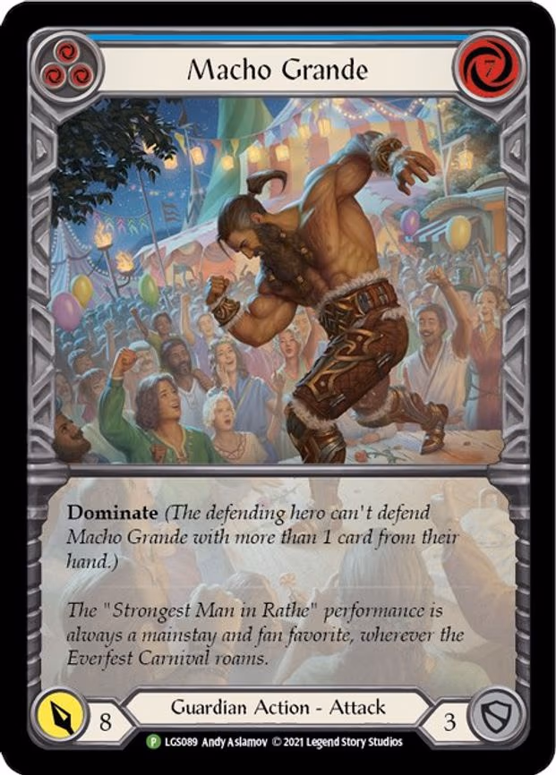 Macho Grande (Blue)