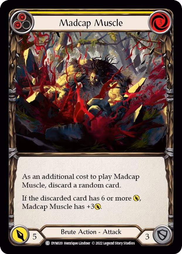 Madcap Muscle (Yellow) - Common (DYN020)