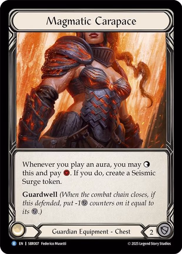 Magmatic Carapace - Rare (SBR007)