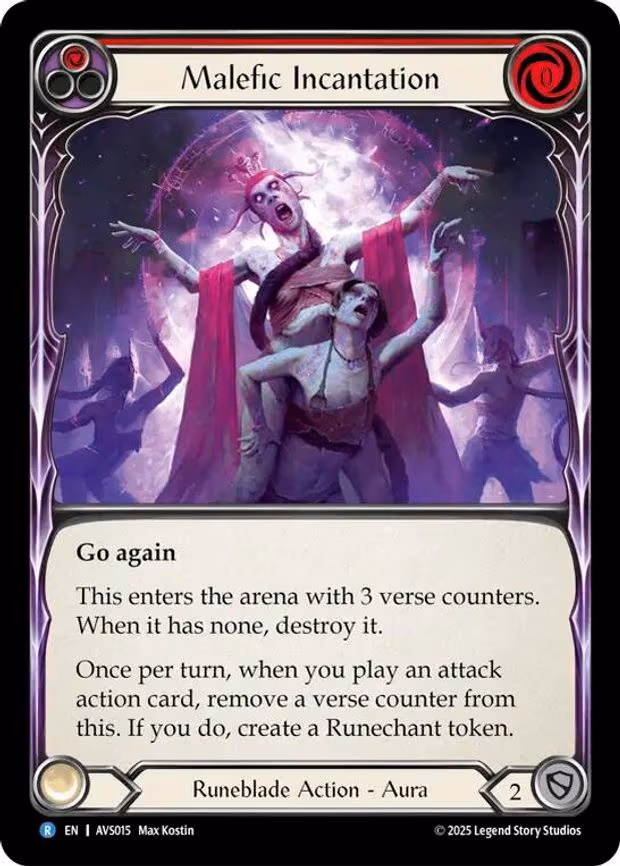 Malefic Incantation (Red)