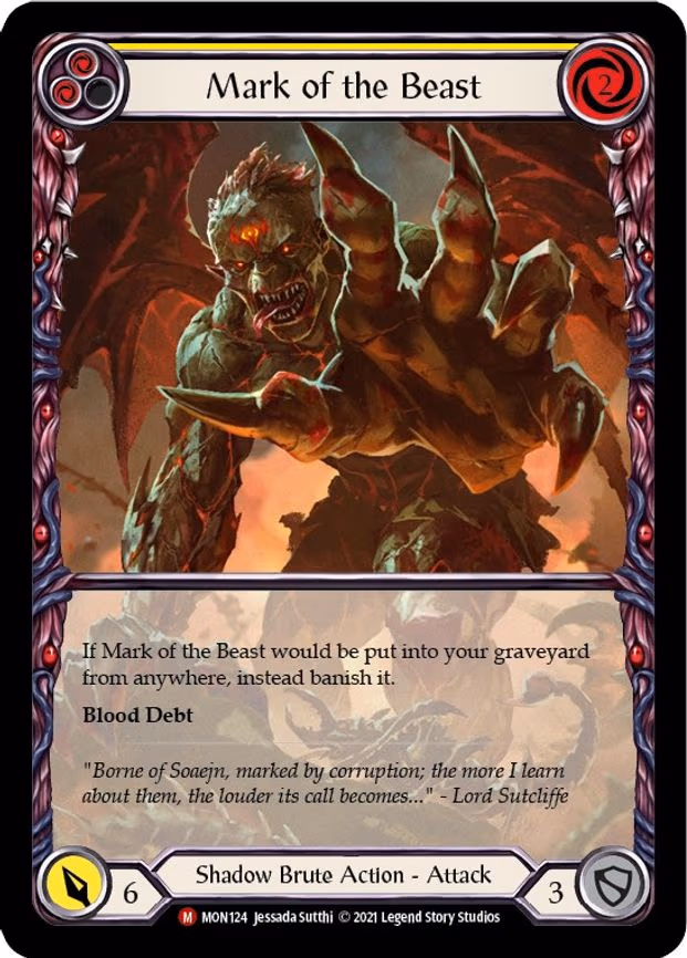 Mark of the Beast - Majestic (MON124)