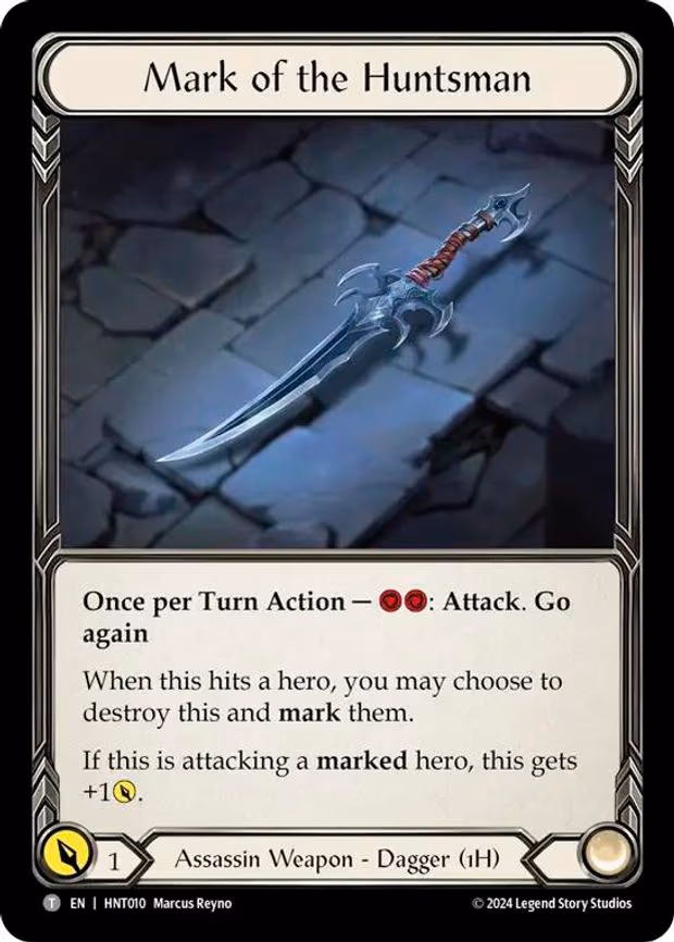 Mark of the Huntsman // Obsidian Fire Vein - Token (HNT010//HNT100)