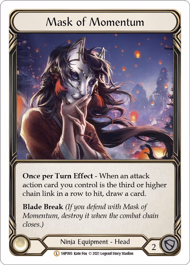 Mask of Momentum - Legendary (1HP095)