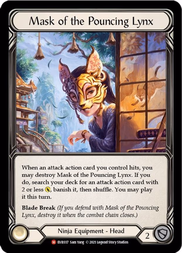 Mask of the Pouncing Lynx - Majestic (EVR037)