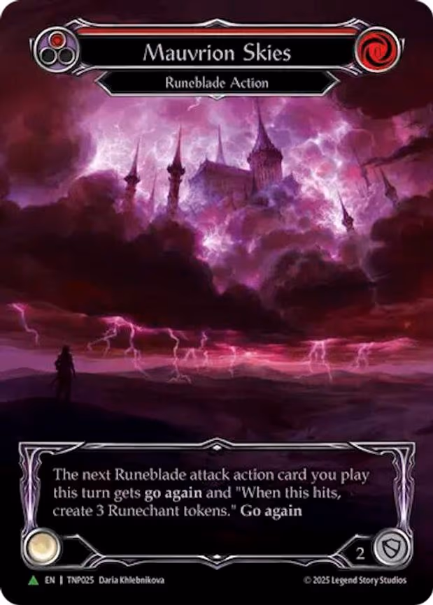 Mauvrion Skies (Red) (Marvel) - Promo (TNP025)
