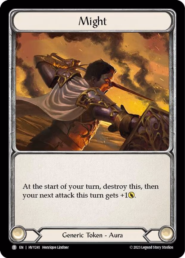 Might // Vigor - Token (HVY241 // HVY242)
