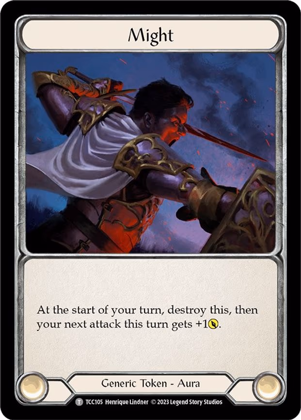 Might (Blue) - Token (TCC105)