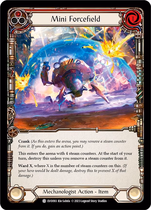 Mini Forcefield (Red) - Common (EVO093)
