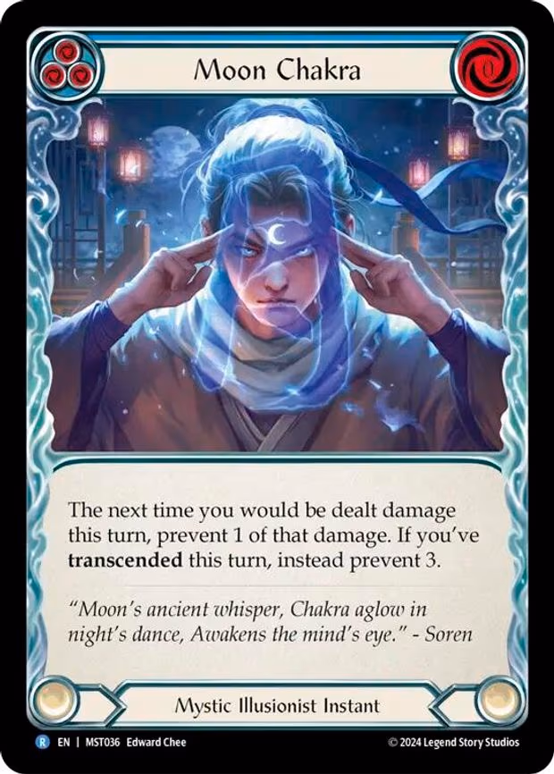 Moon Chakra (Blue) - Rare (MST036)