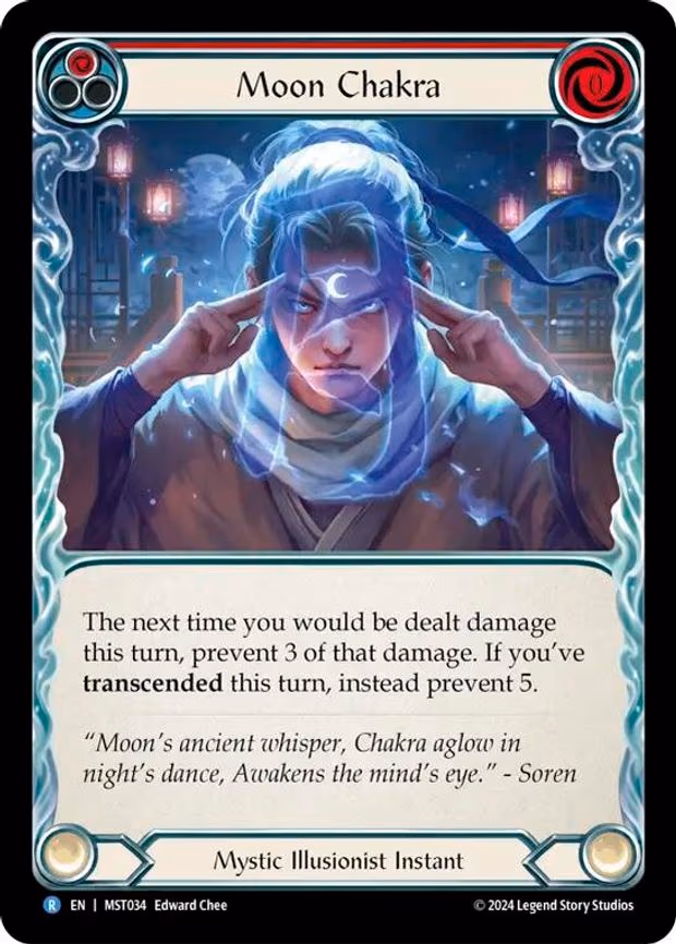 Moon Chakra (Red) - Rare (MST034)
