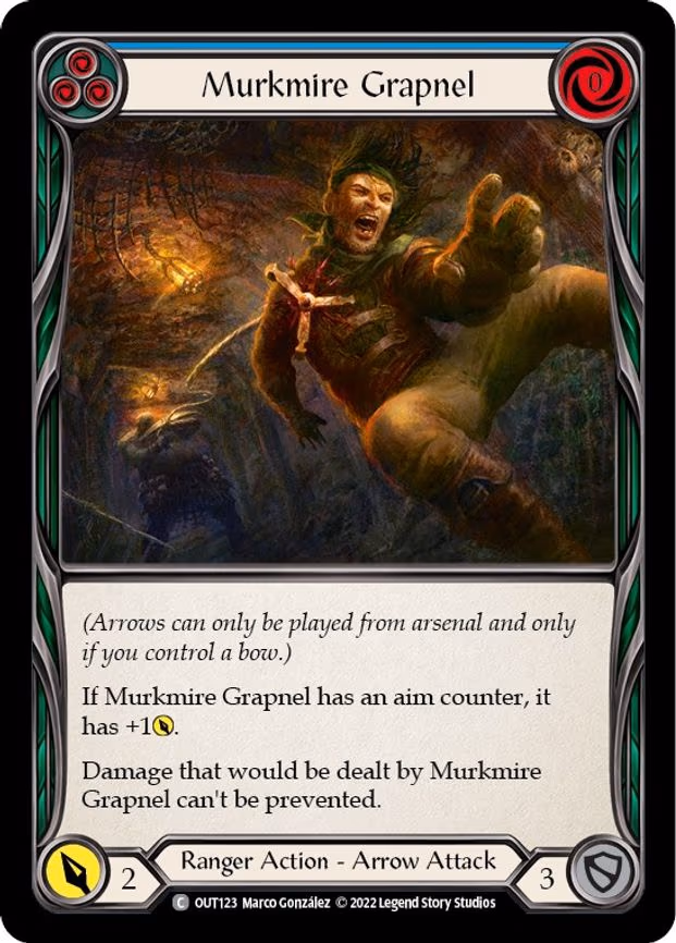 Murkmire Grapnel (Blue) - Common (OUT123)