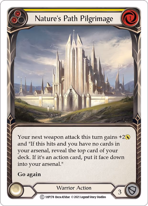 Nature's Path Pilgrimage (Yellow) - Common (1HP178)