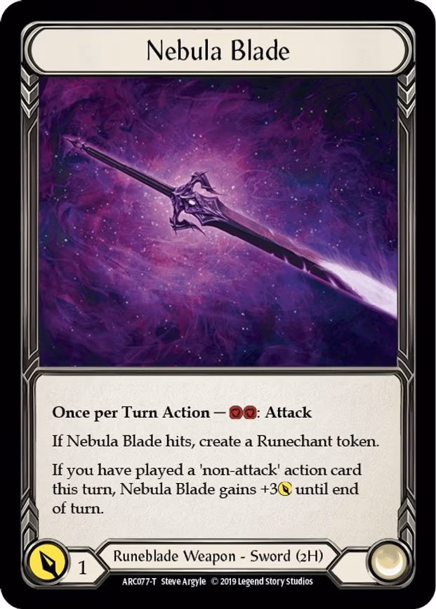 Nebula Blade // Viserai - Token (ARC077 // ARC076)