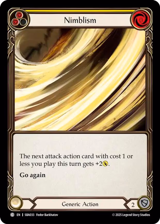 Nimblism (Yellow) - Common (SBA033)