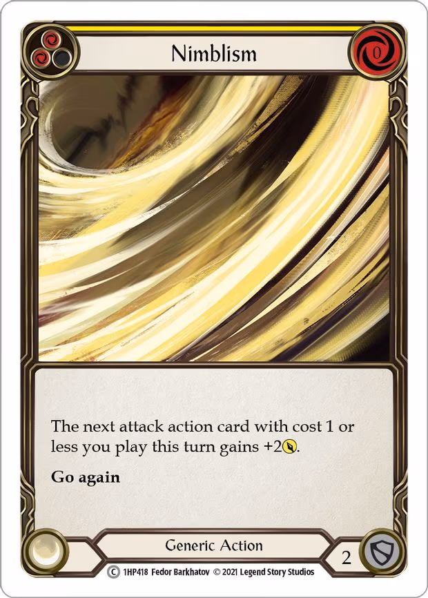 Nimblism (Yellow) - Common (1HP418)