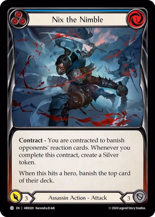 Nix the Nimble (Blue)