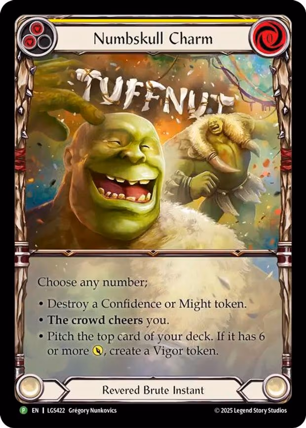 Numbskull Charm
