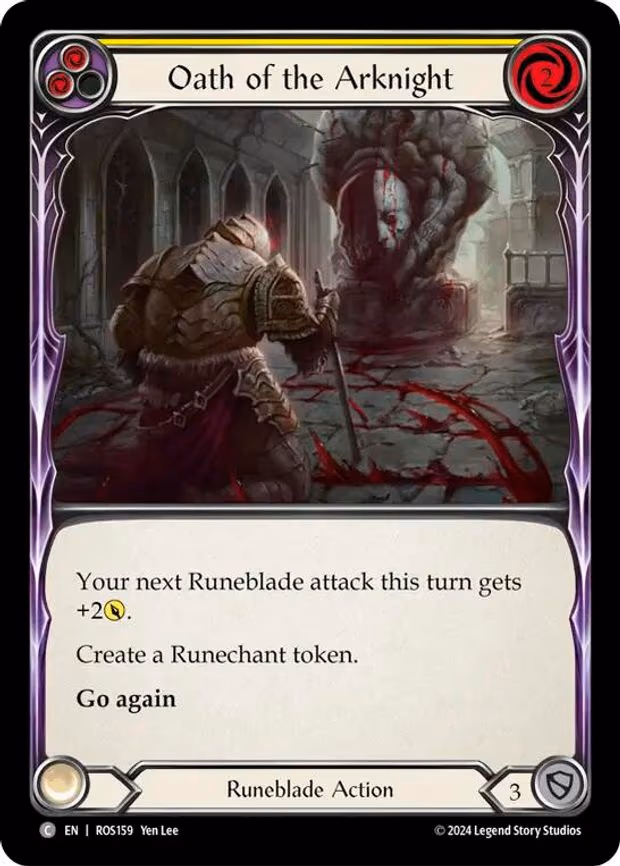 Oath of the Arknight (Yellow) - Common (ROS159)