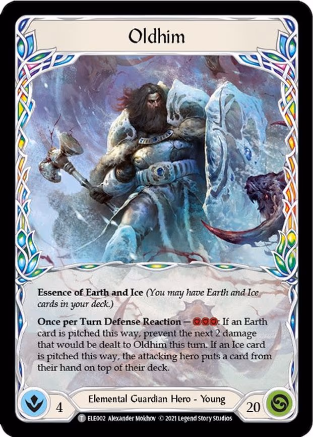 Oldhim // Frostbite - Token (ELE002 // ELE111)